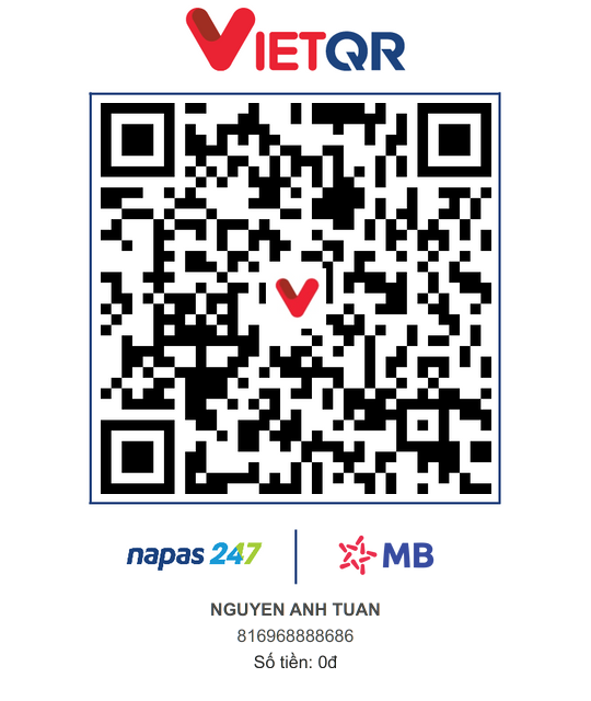 Mã QR chuyển khoản MB Bank - Nguyễn Anh Tuấn
